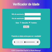 verificador de idade